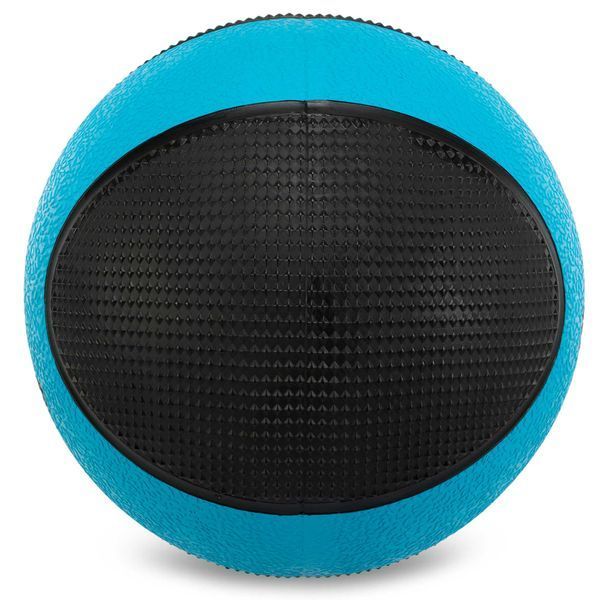 М'яч медичний медбол Medicine Ball LiveUp LP8112-7 7кг чорний-синій LP8112-7 фото