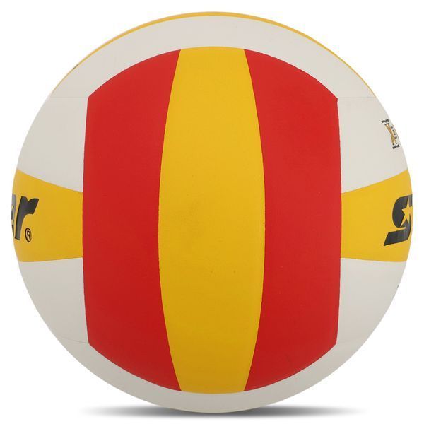 М'яч волейбольний STAR X-DREAM VB4025-34 №5 PU білий-жовтий-червоний VB4025-34 фото