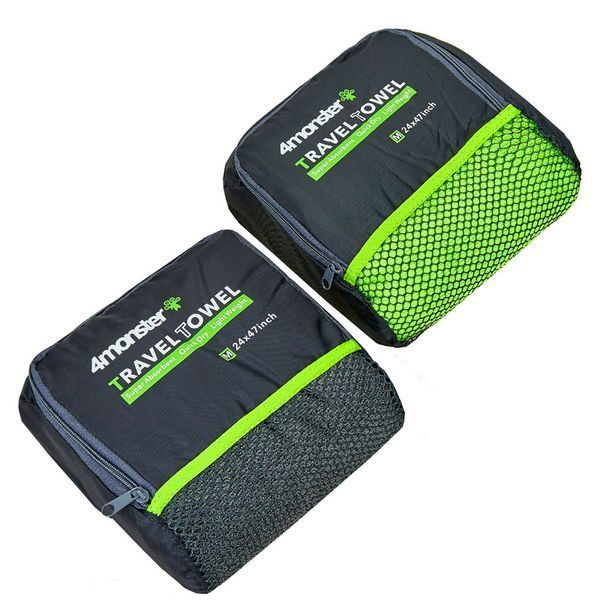 Полотенце спортивное из микрофибры TRAVEL TOWEL 4Monster T-SQT 60х120см цвета в ассортименте T-SQT фото