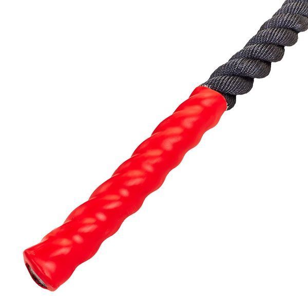 Канат для кросфіту Combat Battle Rope Zelart FI-5311-6 6м чорний FI-5311-6 фото