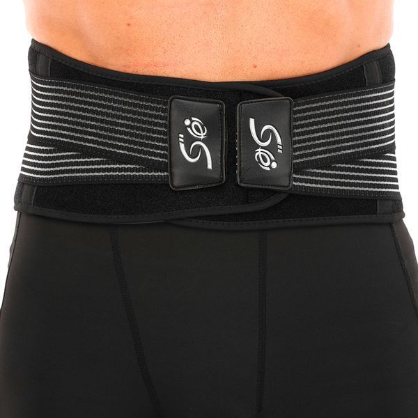 Пояс корсетный для спорта MUTE WAIST SUPPORT 9016 one size черный-белый 9016 фото