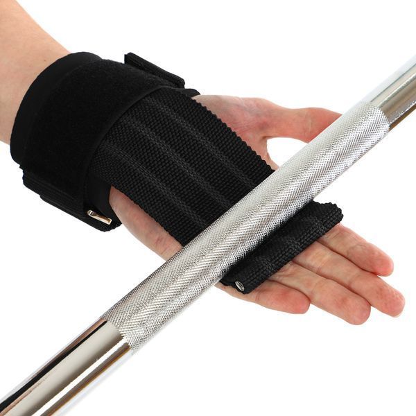 Накладки для подтягивания и тяги ANTI SLIP HAND GRIP EZOUS D-18 2шт черный D-18 фото