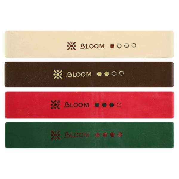 Резинка для упражнений лента сопротивления LOOP BANDS BLOOM LB7061-M жесткость M коричневый LB7061-M фото