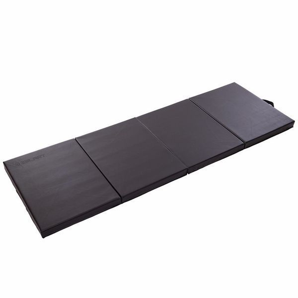Коврик-мат спортивный складной для упражнений Exercise mat Zelart MAT FI-3564 размер 180x60x5см черный FI-3564 фото