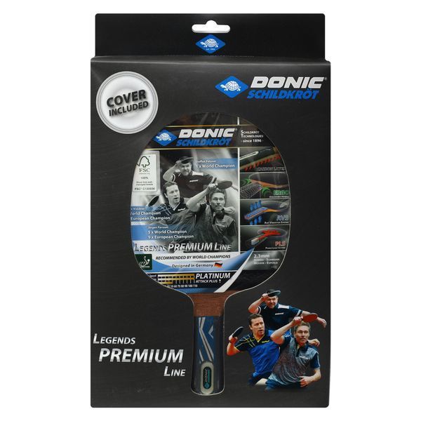 Ракетка для настільного тенісу в чохлі DONIC Legends Platinum MT-754432 MT-754432 фото