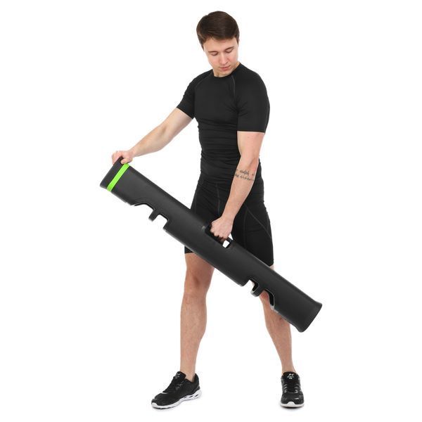 Тренажер силовой функциональный POWER BARREL Баррель Record FI-4046-10 10кг черный FI-4046-10 фото