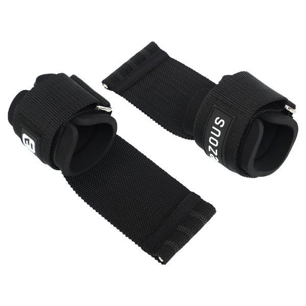 Накладки для подтягивания и тяги ANTI SLIP HAND GRIP EZOUS D-18 2шт черный D-18 фото