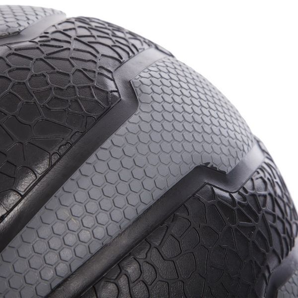 Медбол м'яч медичний Medicine Ball Zelart FI-0898-10 10кг чорний-сірий FI-0898-10 фото