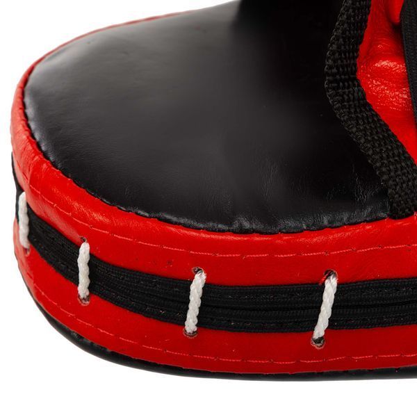 Лапа боксерская прямая тренировочная удлиненная кожа BOXER 2006-01 38х18х4,5см 2штуки цвета в ассортименте 2006-01 фото