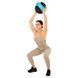 М'яч медичний медбол Medicine Ball LiveUp LP8112-7 7кг чорний-синій LP8112-7 фото 9
