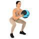 М'яч медичний медбол Medicine Ball LiveUp LP8112-7 7кг чорний-синій LP8112-7 фото 8