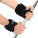 Накладки для подтягивания и тяги ANTI SLIP HAND GRIP EZOUS D-18 2шт черный D-18 фото 5