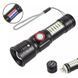 Фонарь SY-1903C-P50+SMD+RGB Alarm, ЗУ USB, карманный фонарь с usb зарядкой, сверхмощный фонарик ws92251 фото 3