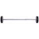 Штанга неразборная с фиксированным весом прямая полиуретановая Zelart Urethane Barbell TA-2689-20 длина-104см 20кг черный-салатовый TA-2689-20 фото 2