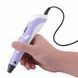 3D ручка Smart 3D Pen 2 c LCD дисплеем, Ручка для объемного рисования, Детская 3д ручка. Цвет: фиолетовый ws78385-2 фото 3