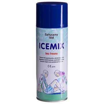 Заморозка спортивная обезбаливающий охлаждающий спрей SP-Planeta ICEMIX 400мл ICEMIX фото