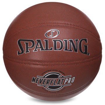 Мяч баскетбольный SPALDING NEVERFLAT PRO 76961Y размер 7 оранжевый 76961Y фото
