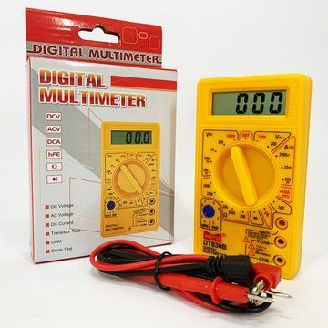 Мультиметр HAOYUE DT830B yellow ws32983 фото