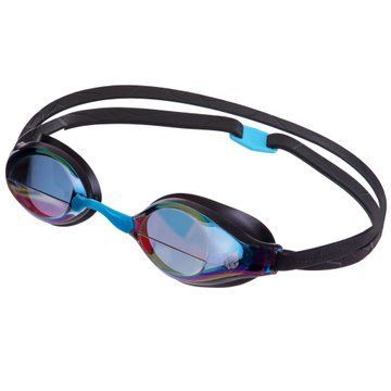 Очки для плавания стартовые радужные линзы MadWave Record breaker rainbow II M045403 цвета в ассортименте M045403 фото