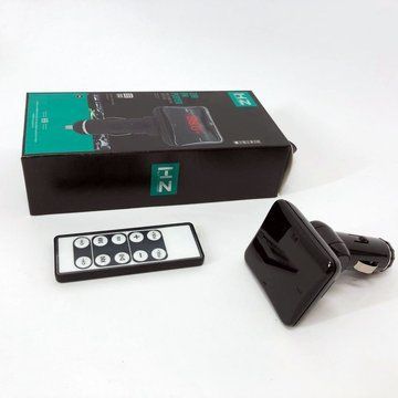 Трансмиттер FM-модулятор HZ H9, Фм модулятор блютуз в машину, Автомобильный плеер ws65319 фото