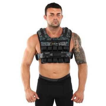 Жилет утяжелитель с регулируемым весом Zelart WEIGTH VEST TA-7817-20 вес-1-20кг камуфляж TA-7817-20 фото