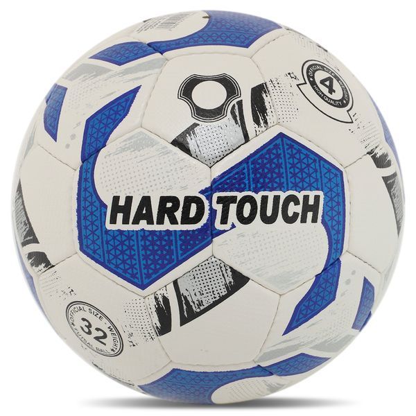 Мяч футзальный HYDRO TECHNOLOGY HARD TOUCH FB-5038 №4 PU белый-красный FB-5038 фото