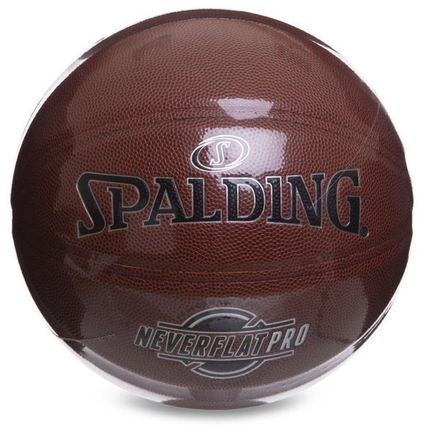Мяч баскетбольный SPALDING NEVERFLAT PRO 76961Y размер 7 оранжевый 76961Y фото