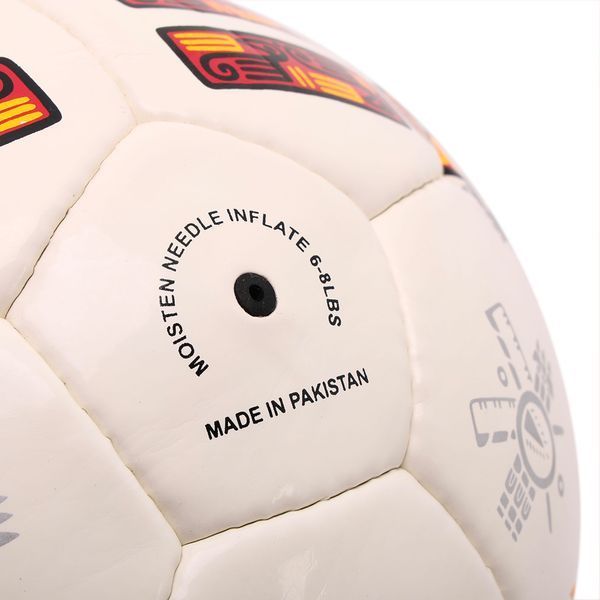 М'яч футбольний SOCCER STAR SHINE FB-4492 №5 PU білий FB-4492 фото