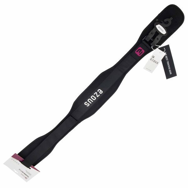 Пояс атлетический текстильный EZOUS WEIGHT LIFTING BELT O-05 спинка-12см размер S-L черный O-05 фото