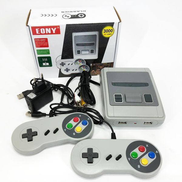 Консоль игровая с джойстиками Retro LH-2221 3000 игр, Приставка с джойстиком для второго игрока ws22199 фото