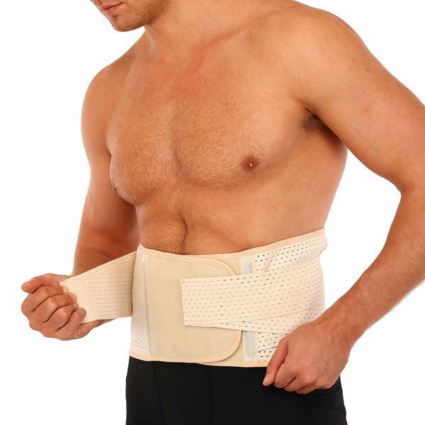 Пояс корсет для поддержки поясницы SP-Sport BACK SUPPORT SB-6819 телесный SB-6819 фото