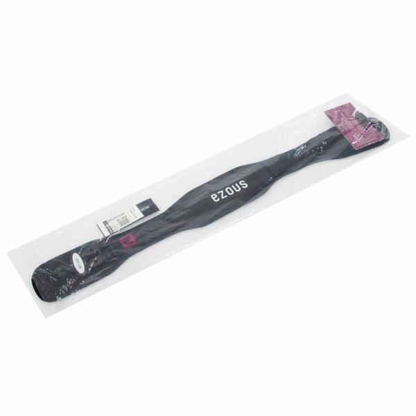 Пояс атлетический текстильный EZOUS WEIGHT LIFTING BELT O-05 спинка-12см размер S-L черный O-05 фото