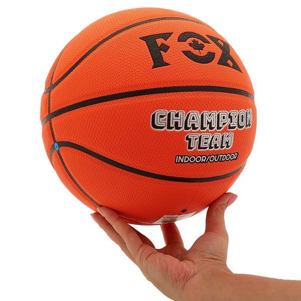Мяч баскетбольный PU FOX CHAMPION TEAM BA-8705 Indoor/Outdoor №7 оранжевый BA-8705 фото