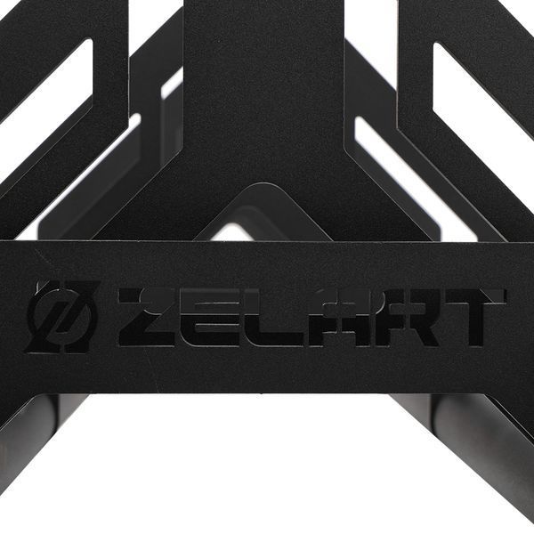 Стойка горизонтальная для бамперных блинов дисков передвижная Bumper Plate Rack Mdbuddy TA-1691 размер-130x30x26см черный TA-1691 фото