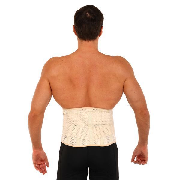 Пояс корсет для поддержки поясницы SP-Sport BACK SUPPORT SB-6819 телесный SB-6819 фото