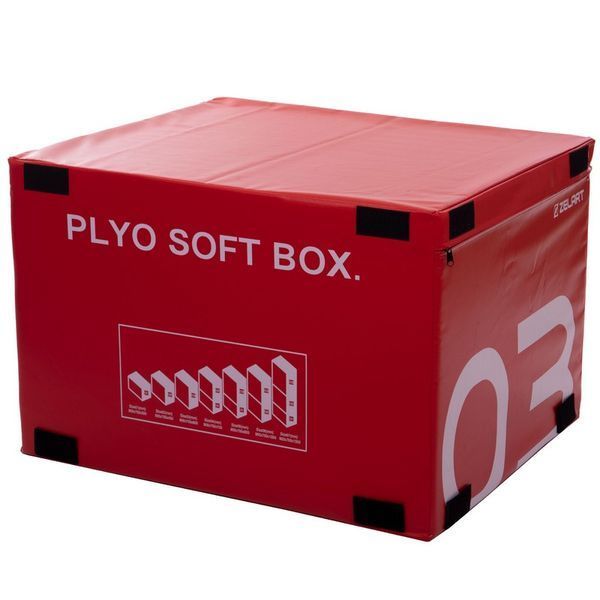 Бокс плиометрический тумба для кроссфита Плиобокс набор 3 бокса Plyo boxes Zelart FI-3634 3шт 90х75х30/45/60см зеленый, синий, красный FI-3634 фото