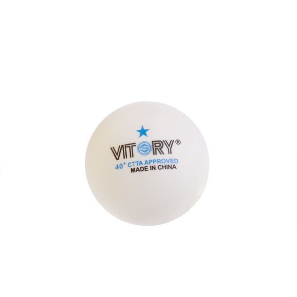 Набір м'ячів для настільного тенісу VITORY 40+ 1star MT-1893-W 3шт білий MT-1893-W фото