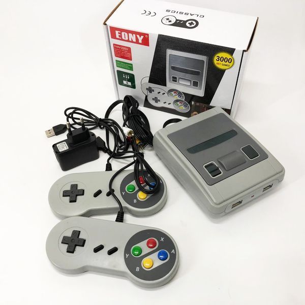 Консоль игровая с джойстиками Retro LH-2221 3000 игр, Приставка с джойстиком для второго игрока ws22199 фото