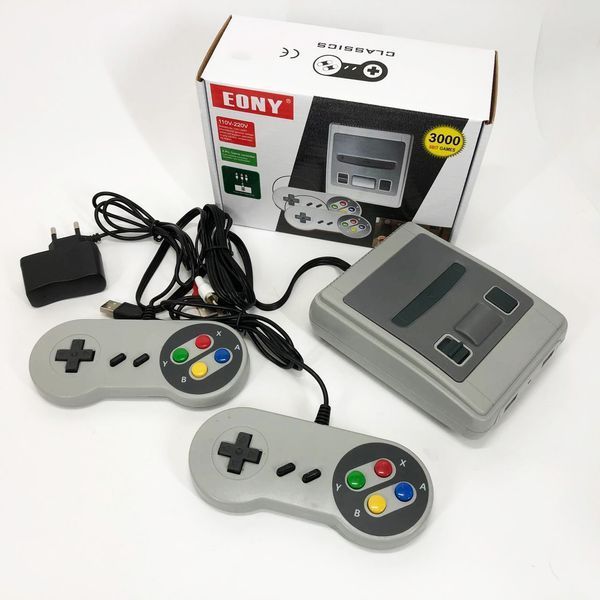 Консоль игровая с джойстиками Retro LH-2221 3000 игр, Приставка с джойстиком для второго игрока ws22199 фото