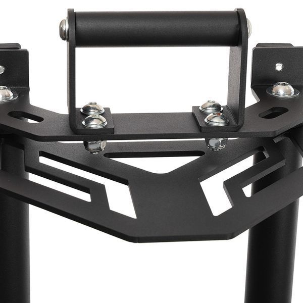 Стойка горизонтальная для бамперных блинов дисков передвижная Bumper Plate Rack Mdbuddy TA-1691 размер-130x30x26см черный TA-1691 фото