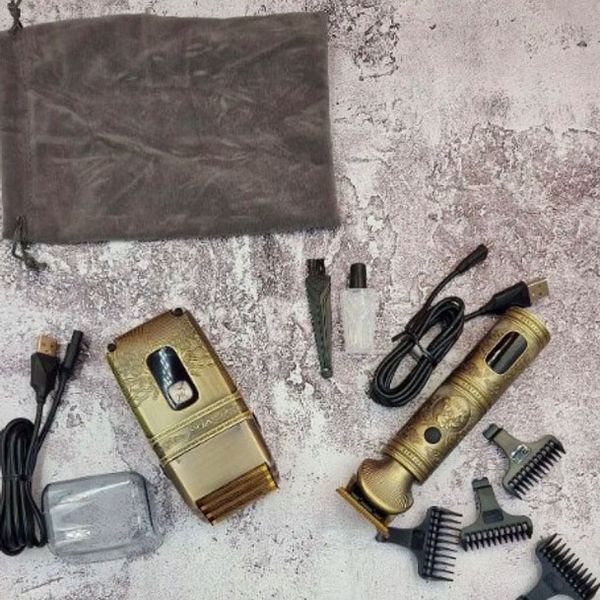 Провідний професійний набір машинка для стрижки та шейвер VGR V-649, Чоловічий акумуляторний тример ws56264 фото