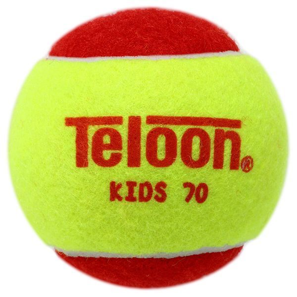 М'ячі для великого тенісу TELOON KIDS 70 Stage-3 48шт червоно-салатовий Stage-3 фото