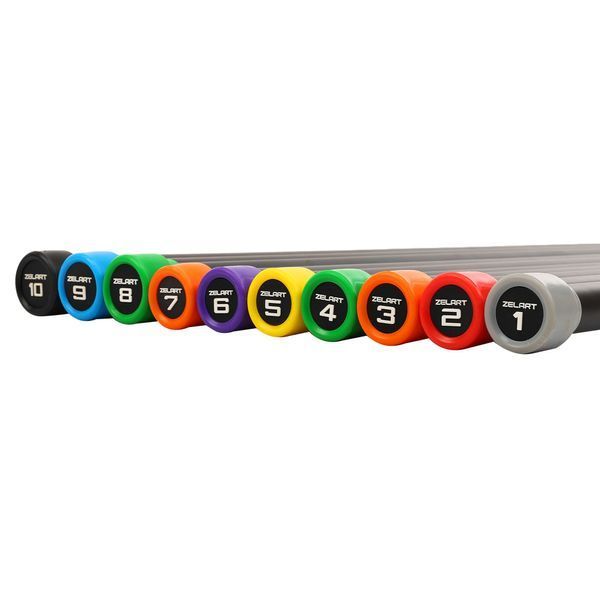Бодибар Body Bar Zelart FI-4776-2 вес 2кг черный-красный FI-4776-2 фото