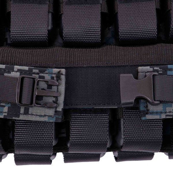 Жилет утяжелитель с регулируемым весом Zelart WEIGTH VEST TA-7817-20 вес-1-20кг камуфляж TA-7817-20 фото
