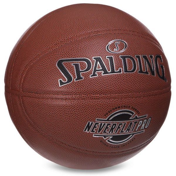 Мяч баскетбольный SPALDING NEVERFLAT PRO 76961Y размер 7 оранжевый 76961Y фото