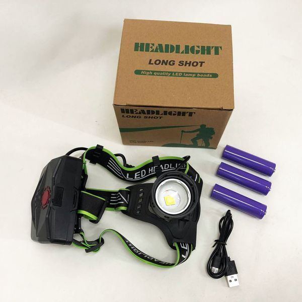 Супер мощный фонарь налобный Police BL-A14-3-P90 MICRO USB, мощный налобный фонарь для рыбалки наголовный ws33781 фото