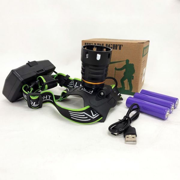 Супер мощный фонарь налобный Police BL-A14-3-P90 MICRO USB, мощный налобный фонарь для рыбалки наголовный ws33781 фото