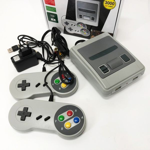 Консоль игровая с джойстиками Retro LH-2221 3000 игр, Приставка с джойстиком для второго игрока ws22199 фото