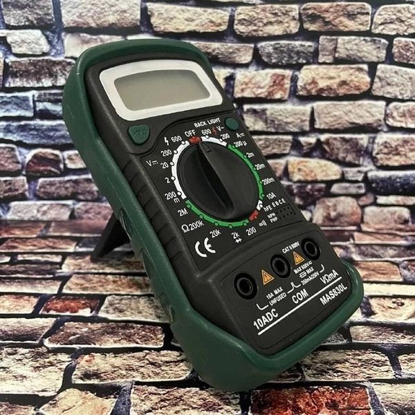 Мультиметр универсальный цифровой тестер Mastech MAS830L, тестер профессиональный, для дома ws95374 фото