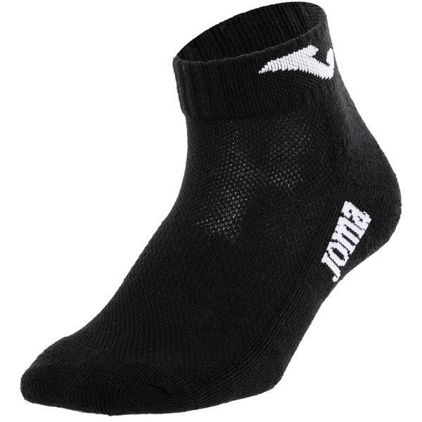 Набор носков спортивных унисекс коротких 3штуки Joma SPORT 400780-100 размер 39-46 черный 39-42 400780-100 фото